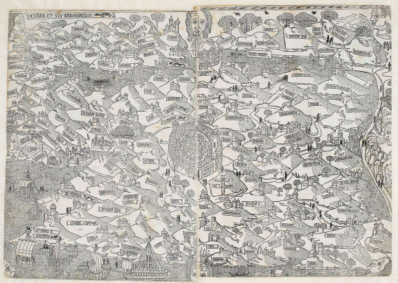 Map of the Holy Land